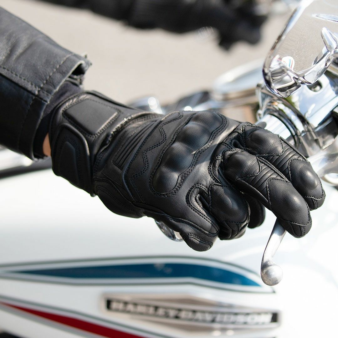 DEGNER デグナー プロテクター付き レザーグローブ ブラック 2