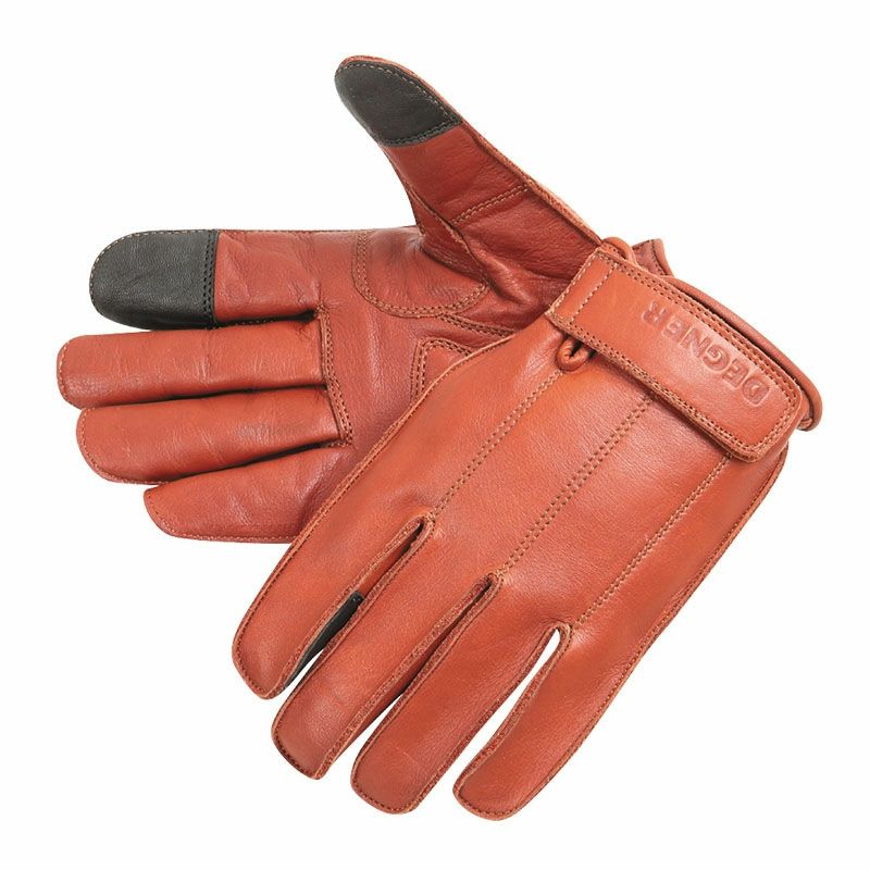 DEGNER デグナー レザー ツーリンググローブ ブラウン