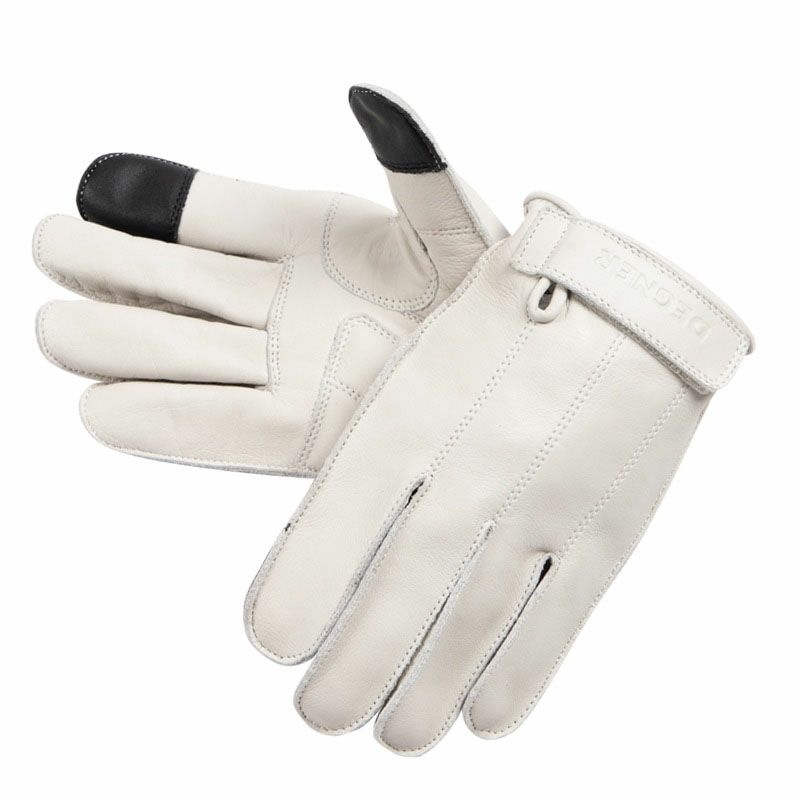 DEGNER デグナー レザー ツーリンググローブ アイボリー