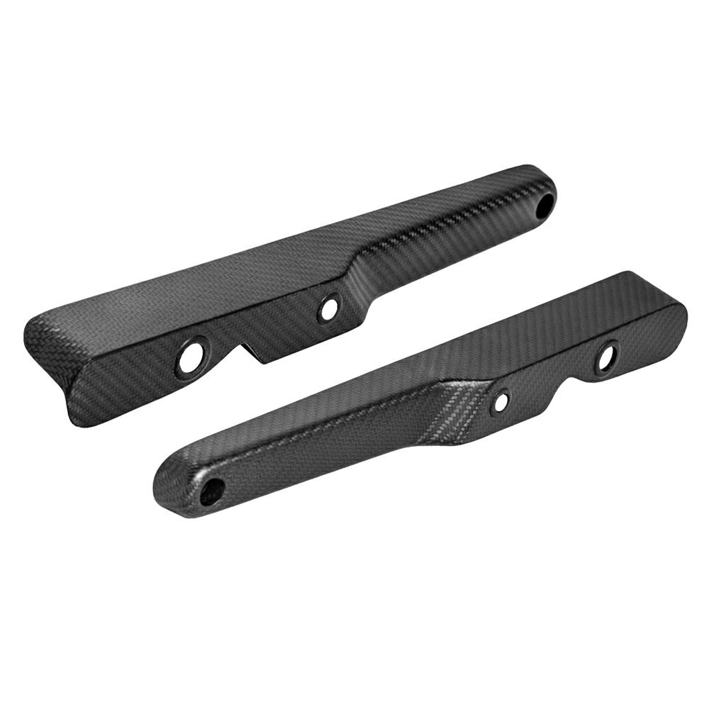 カーボンファイバー リアフェンダーストラットカバー (マット)