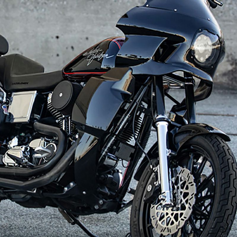 サドルマン S-RT ミニフェアリング用 ロワーフェアリング (グロス