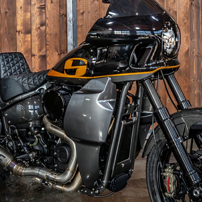 S-RT ミニフェアリング用 ロワーフェアリング (グロスブラック)