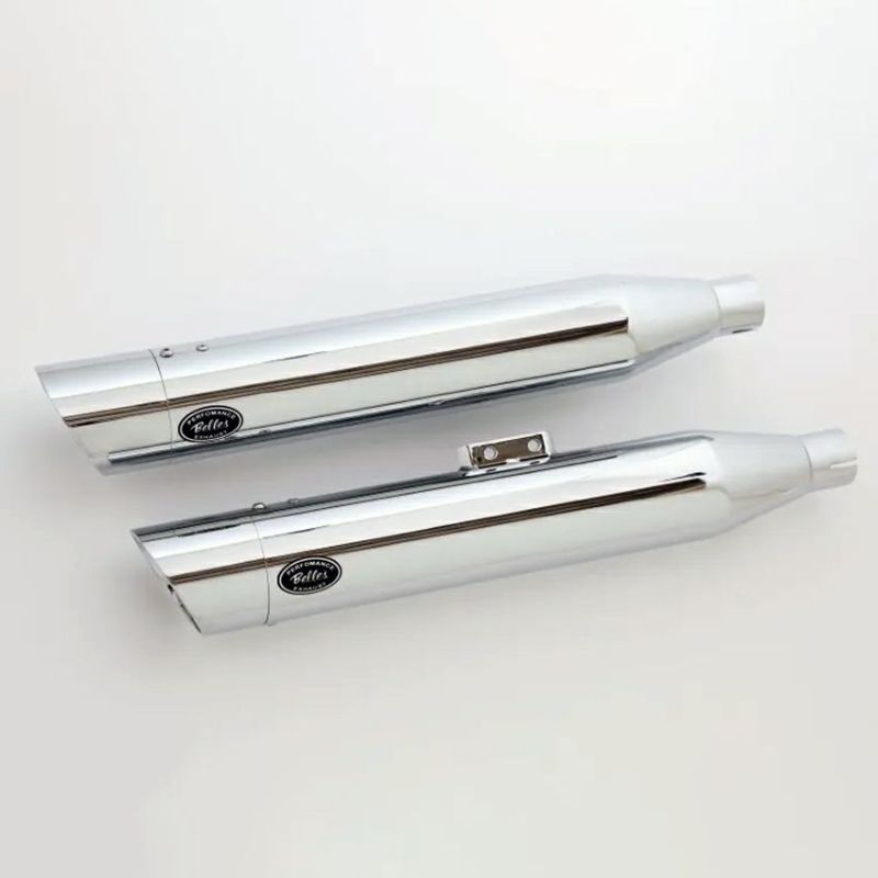 ベルズパフォーマンスマフラー JMCA車検対応 (クローム/スラッシュ)