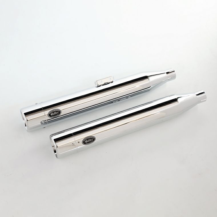 ベルズパフォーマンスマフラー JMCA車検対応 (クローム/ラウンド)1