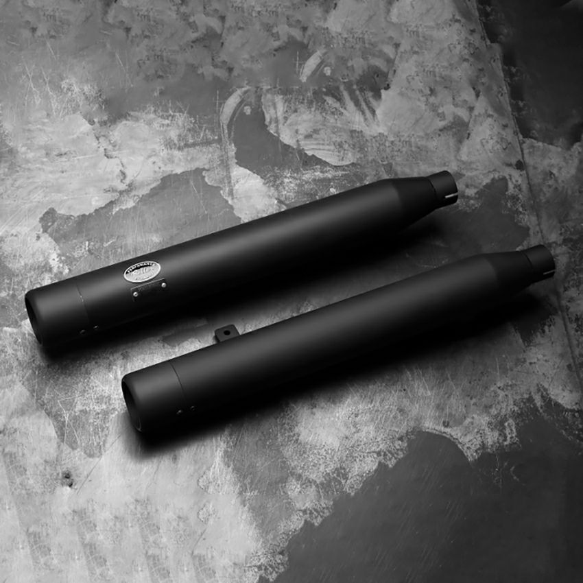 ベルズパフォーマンスマフラー JMCA車検対応 (ブラック/ラウンド)