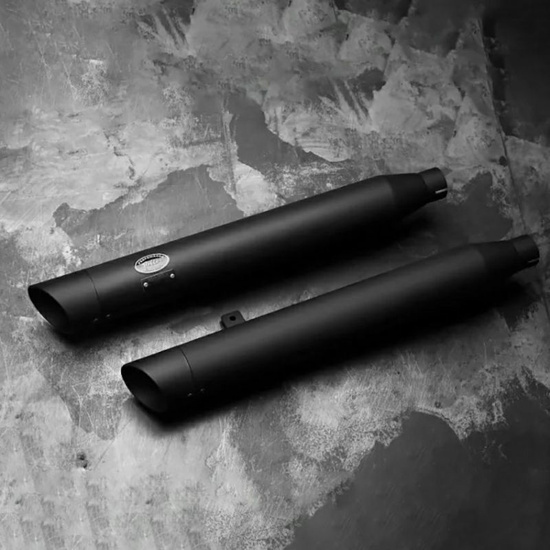 ベルズパフォーマンスマフラー JMCA車検対応 (ブラック/スラッシュ)