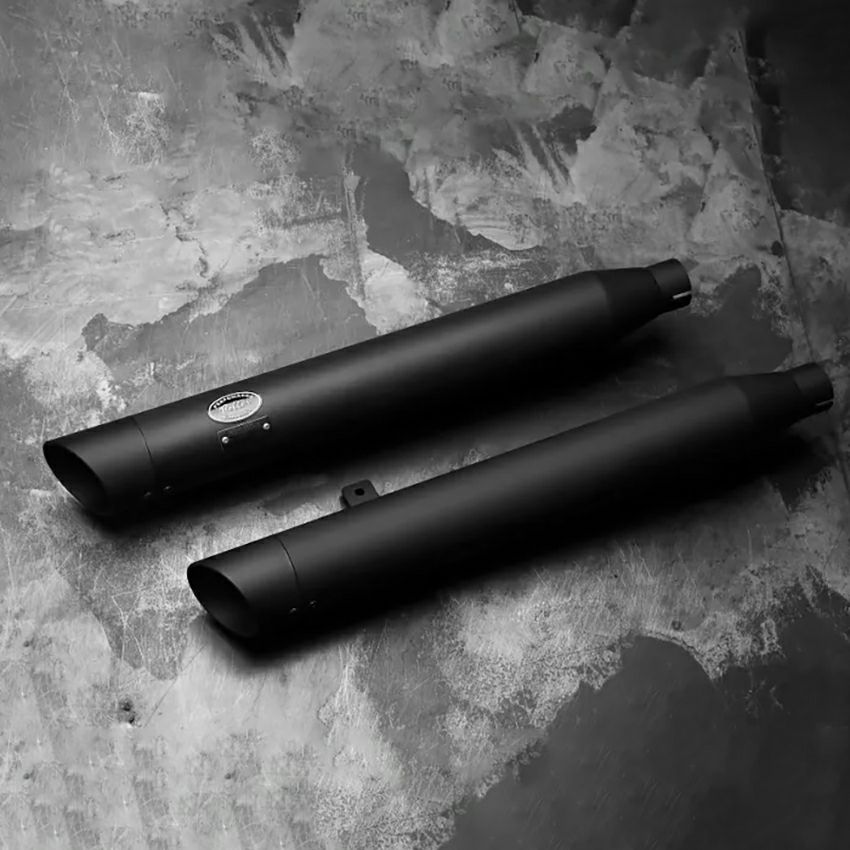 ベルズパフォーマンスマフラー JMCA車検対応 (ブラック/スラッシュ)