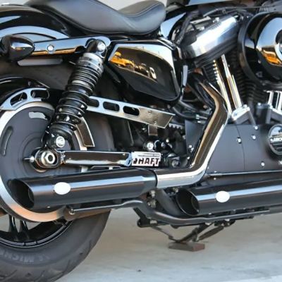 ベルズパフォーマンスマフラー JMCA車検対応 (クローム/スラッシュ