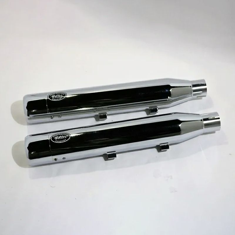 ベルズパフォーマンスマフラー JMCA車検対応 (クローム/ラウンド)2