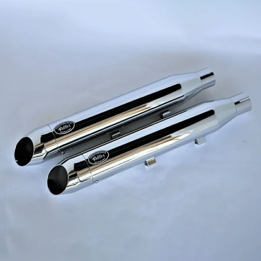 ベルズパフォーマンスマフラー JMCA車検対応 (クローム/ボローニャ)2