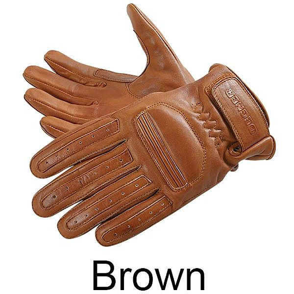 DEGNER デグナー レザー ツーリング グローブ ブラウン