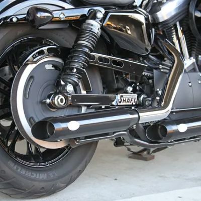 ベルズパフォーマンスマフラー JMCA車検対応 (クローム/スラッシュ