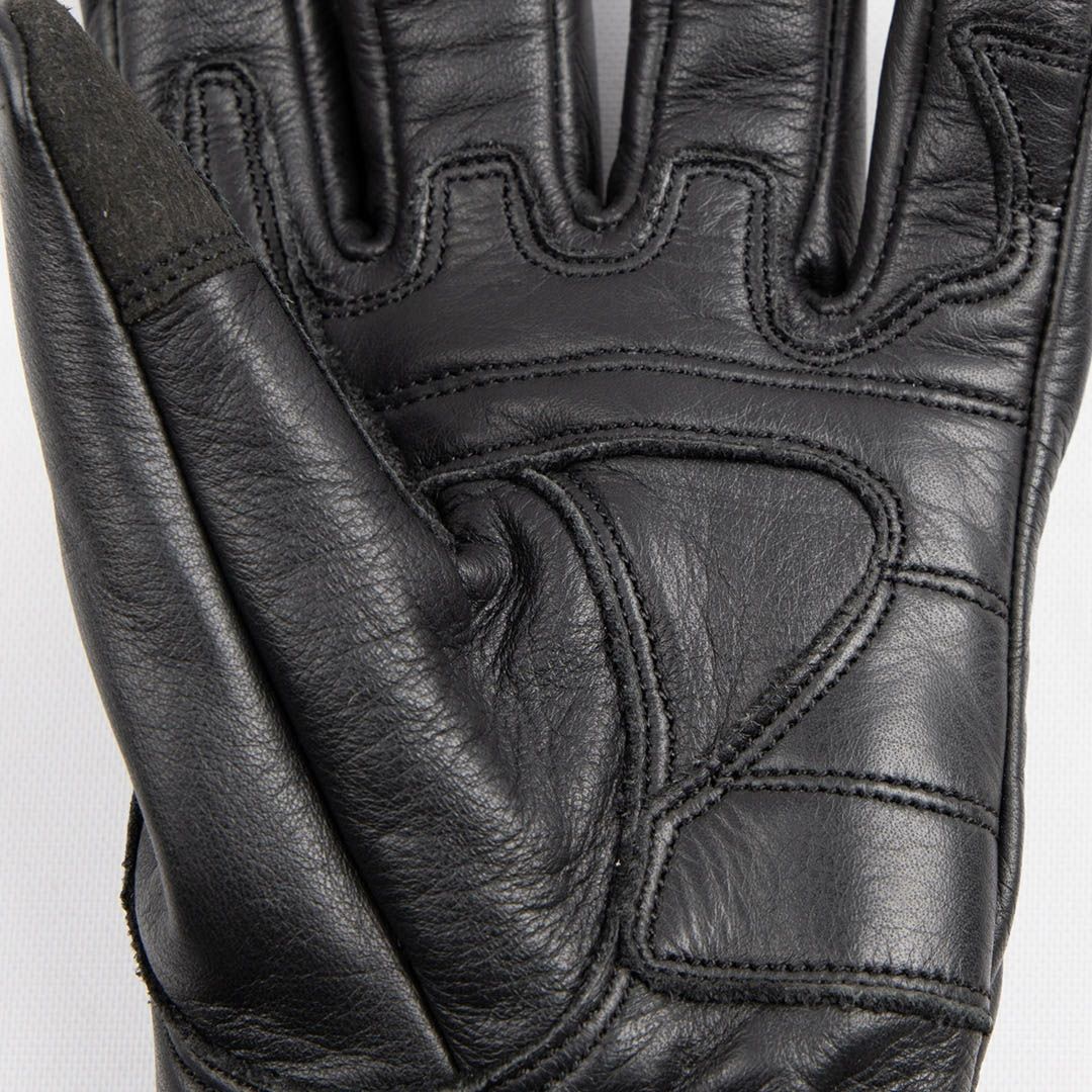 DEGNER デグナー レディース ソフトパッド レザーグローブ ブラック 3