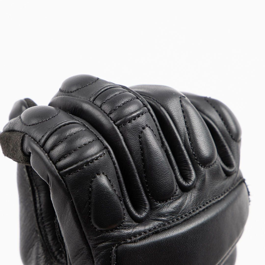DEGNER デグナー レディース ソフトパッド レザーグローブ ブラック 6