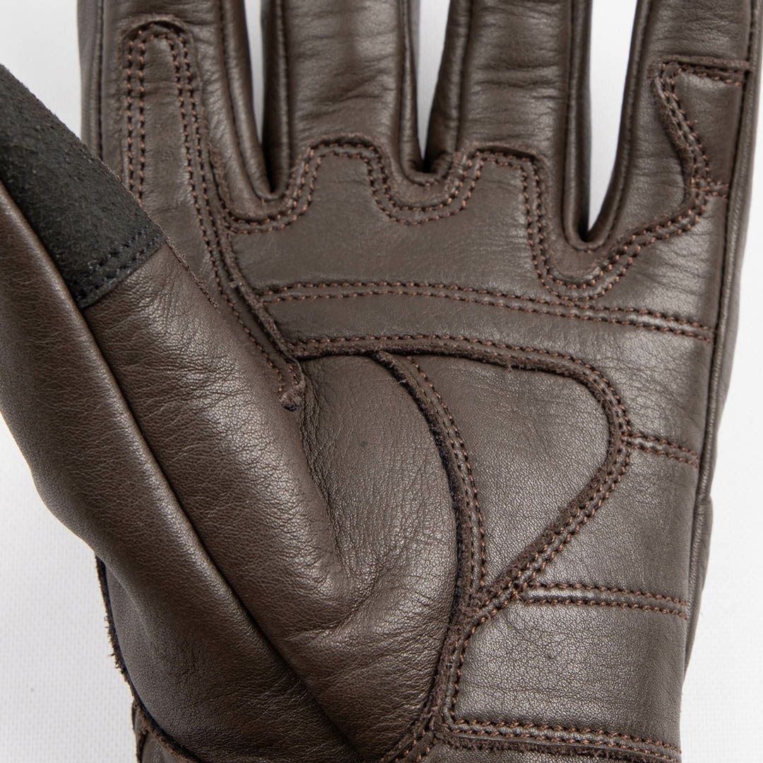 DEGNER デグナー レディース ソフトパッド レザーグローブ ブラウン 4