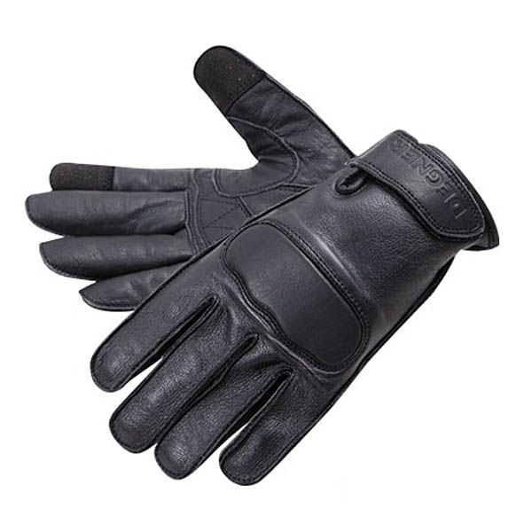 DEGNER デグナー レディース ソフトプロテクター レザーグローブ ブラック