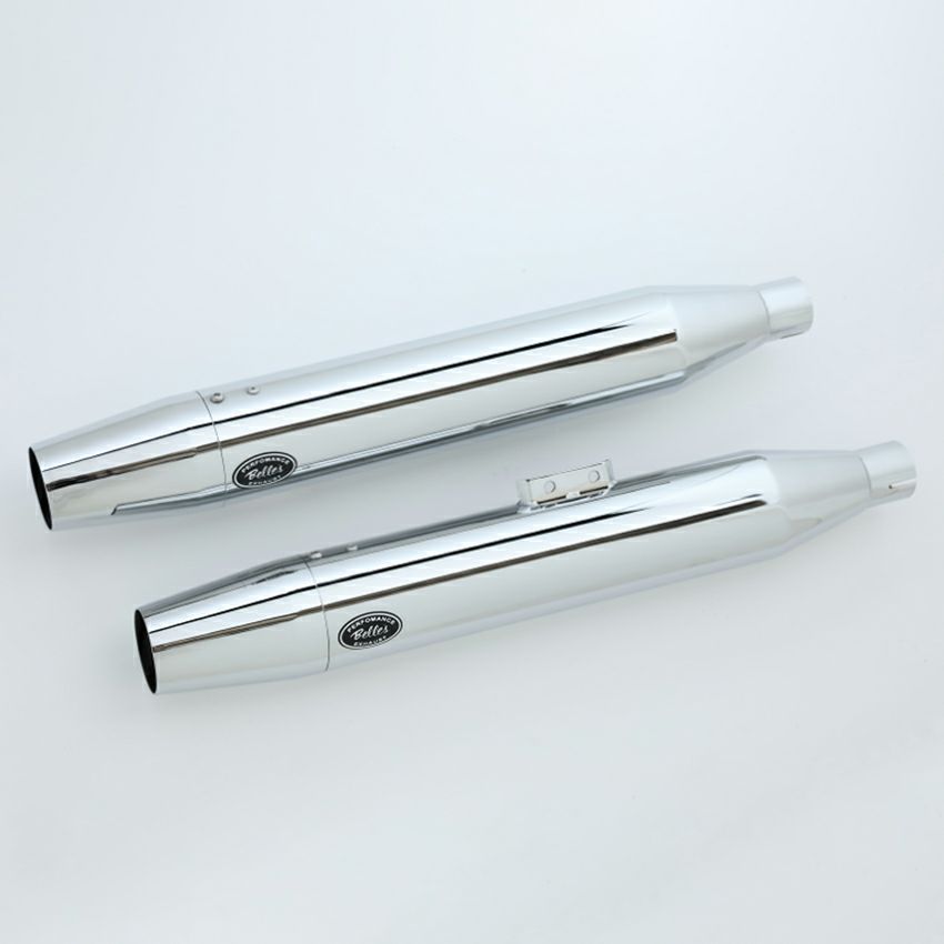 ベルズパフォーマンスマフラー JMCA車検対応 (クローム/テーパード)