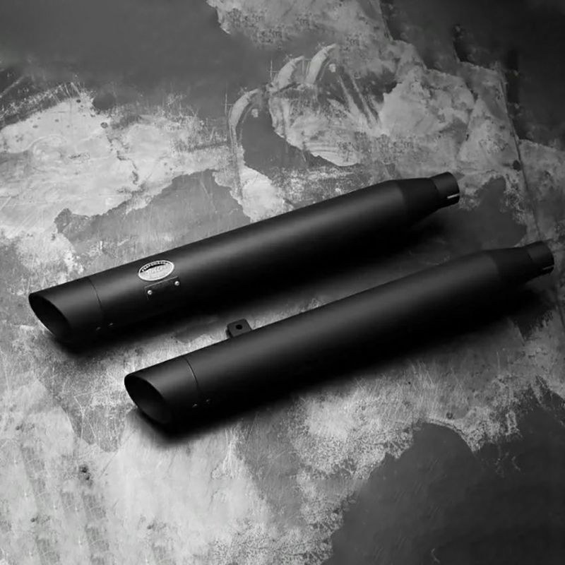 ベルズパフォーマンスマフラー JMCA車検対応 (ブラック/スラッシュ)