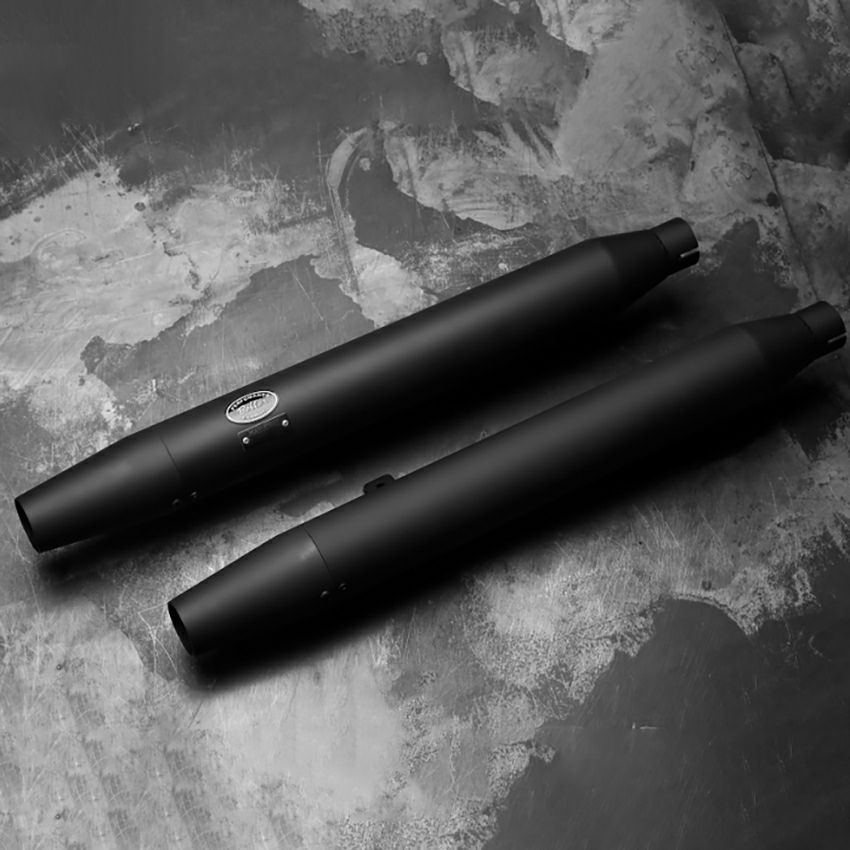 ベルズパフォーマンスマフラー JMCA車検対応 (ブラック/テーパード)