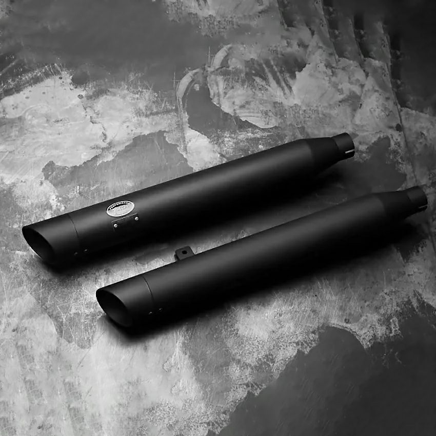 ベルズパフォーマンスマフラー JMCA車検対応 (ブラック/スラッシュ)