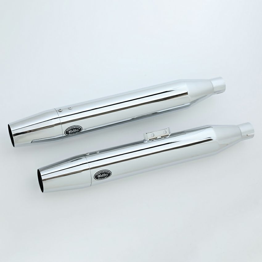 ベルズパフォーマンスマフラー JMCA車検対応 (クローム/テーパード