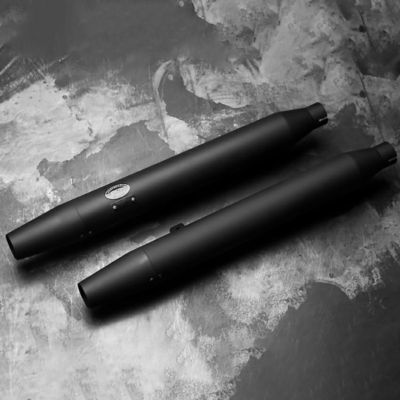 ベルズパフォーマンスマフラー JMCA車検対応 (ブラック/テーパード)