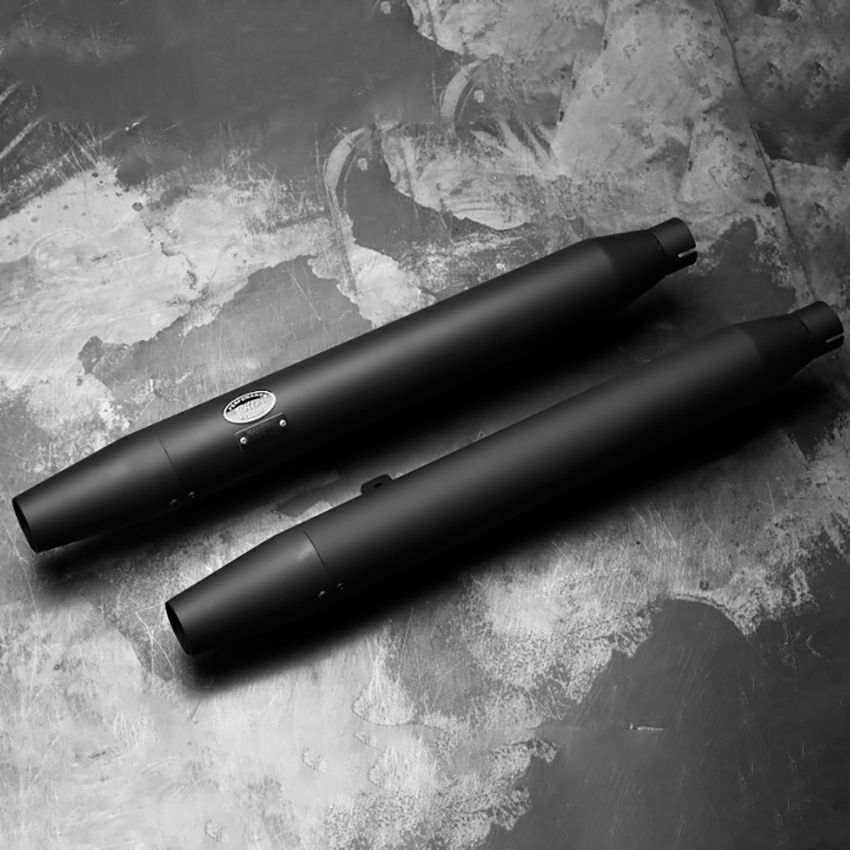 ベルズパフォーマンスマフラー JMCA車検対応 (ブラック/テーパード)