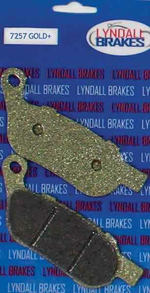 LYNDALL BRAKES ゴールドプラスブレーキパッド ダイナ、ソフテイル リヤ用-01