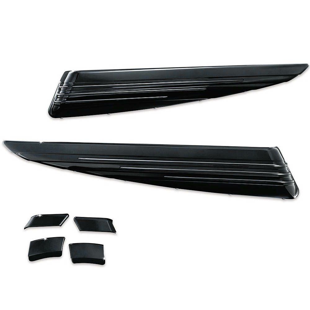 クリアキン　サドルバッグ・LEDエクステンション（グロスブラック）-03