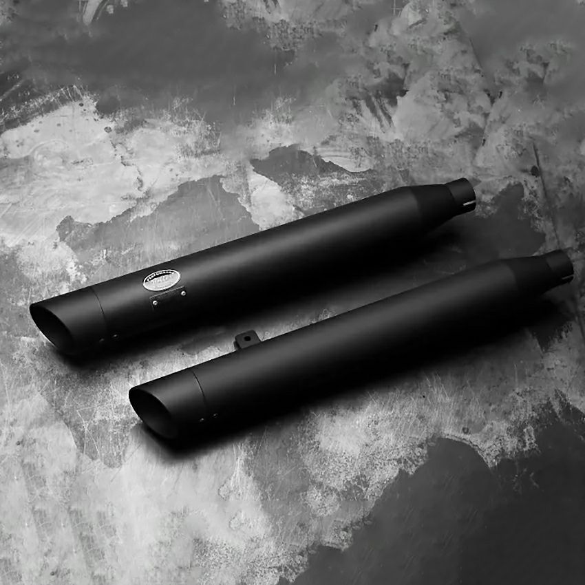 ベルズパフォーマンスマフラー JMCA車検対応 (ブラック/スラッシュ)