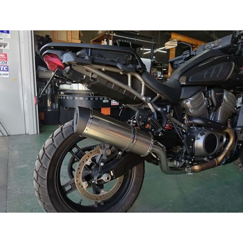 ベルズパフォーマンスマフラー JMCA車検対応 (チタン/ラウンド)1