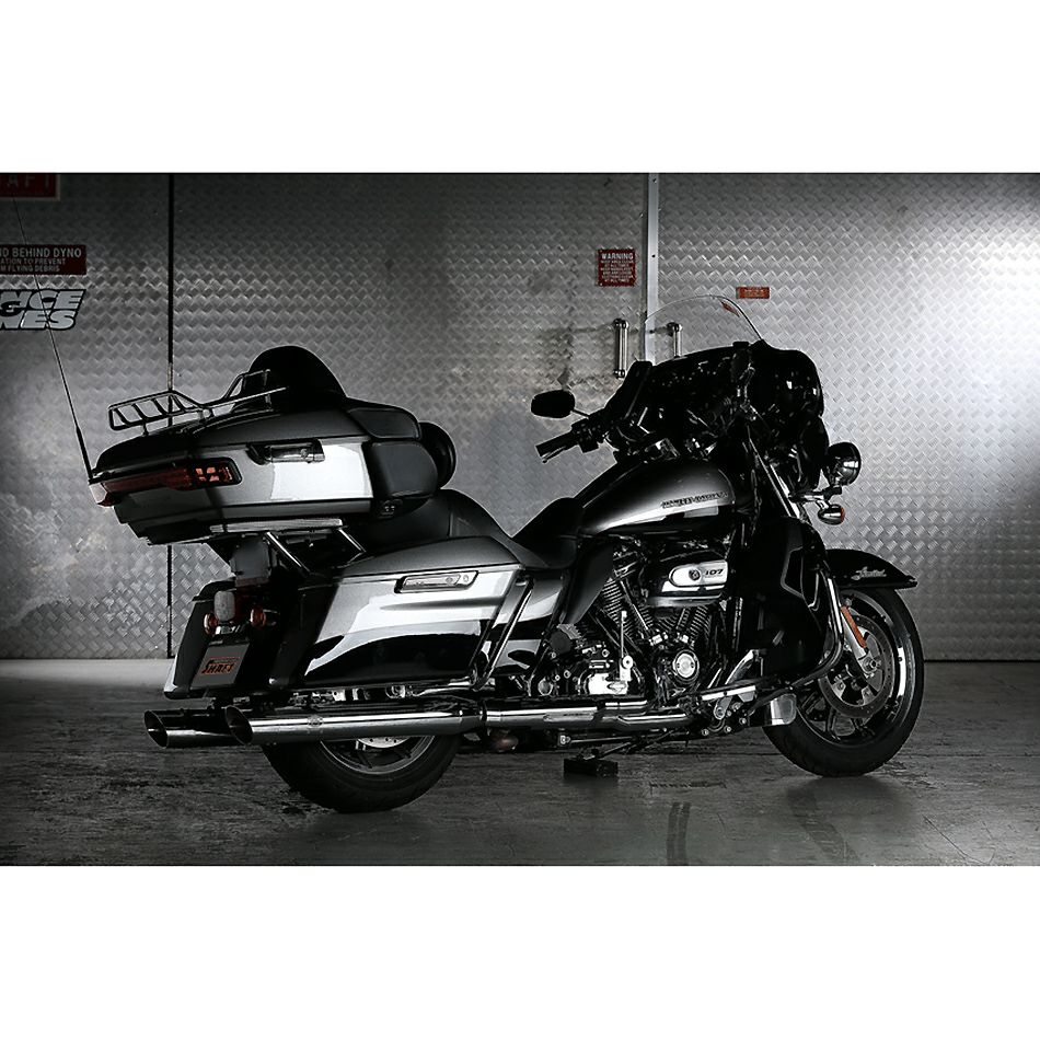 ベルズパフォーマンスマフラー JMCA 車検対応 (クローム/スラッシュ)3