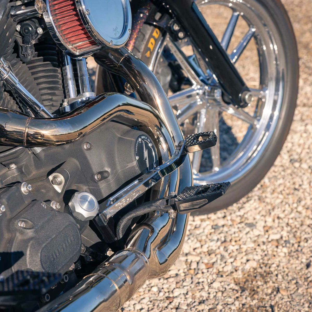 スラッシンサプライ ダイナ ブレーキアーム (クローム)2