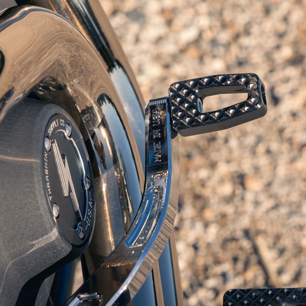 スラッシンサプライ ダイナ ブレーキアーム (クローム)3