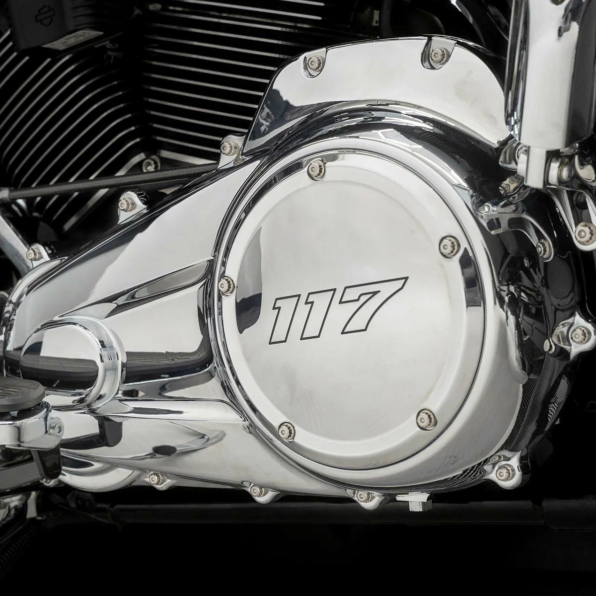 M8 ツーリング ダービーカバー Bitchin ボルトキット シルバー TRASK Performance （トラスク パフォーマンス） 3