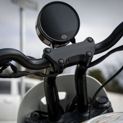 M8ソフテイル ローライダーS用 ハンドルマウントメーターケース