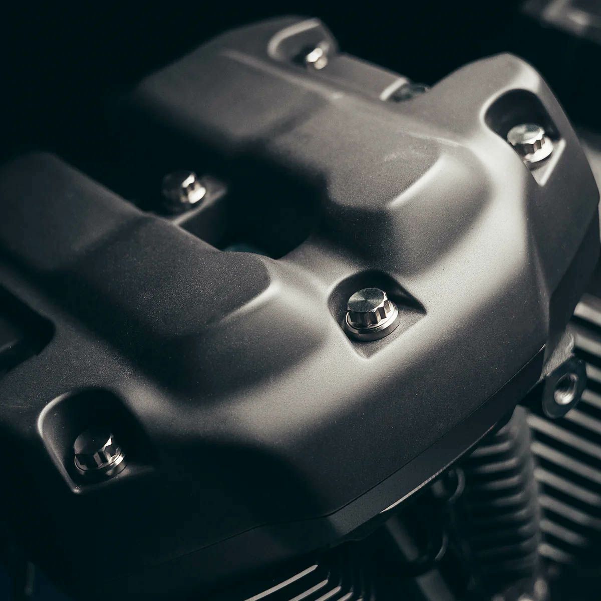 M8 ツーリング、ソフテイル ロッカーボックスカバー Bitchin ボルトキット シルバー TRASK Performance （トラスク パフォーマンス） 2