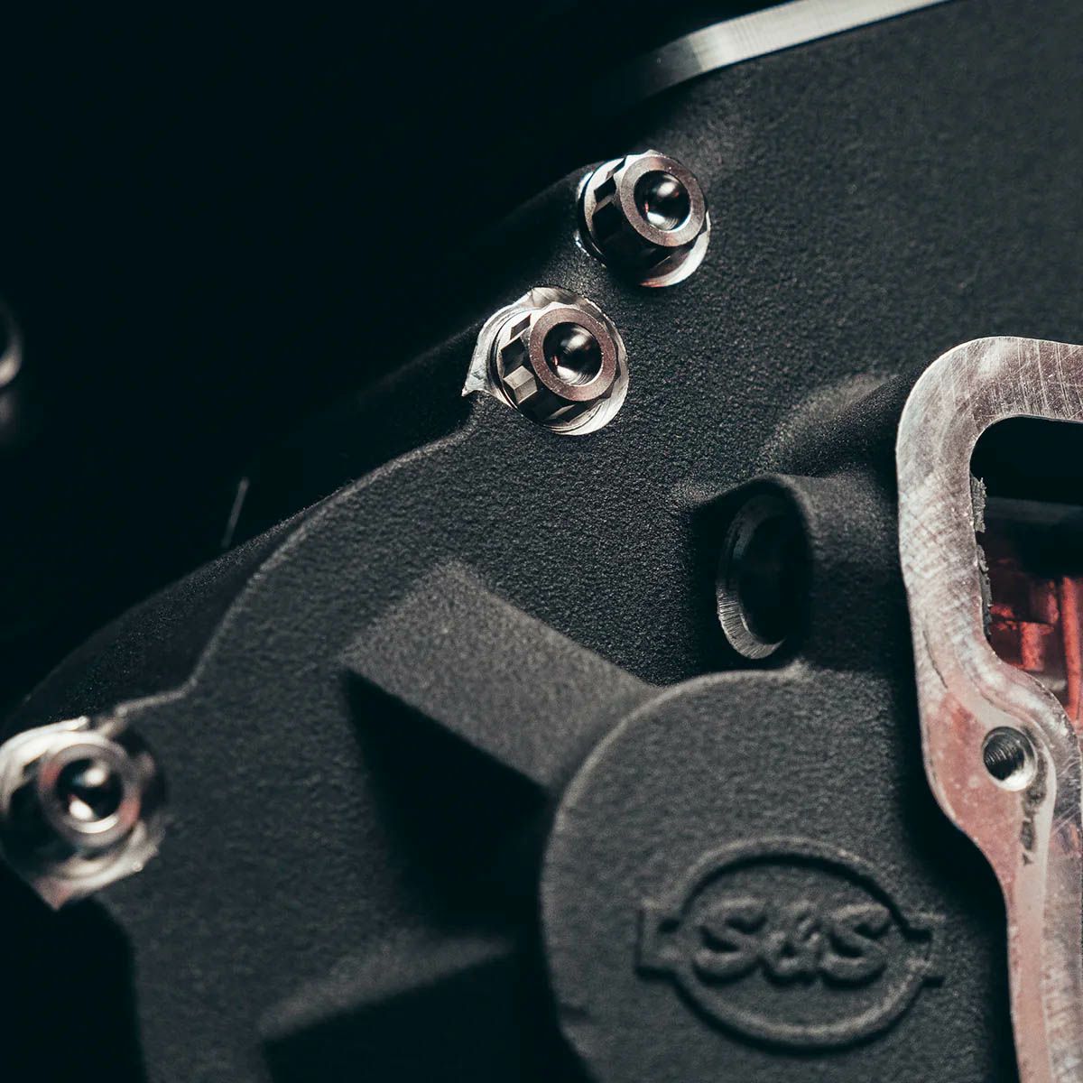 M8 ツーリング、ソフテイル クランクケース Bitchin ボルトキット シルバー TRASK Performance （トラスク パフォーマンス） 2