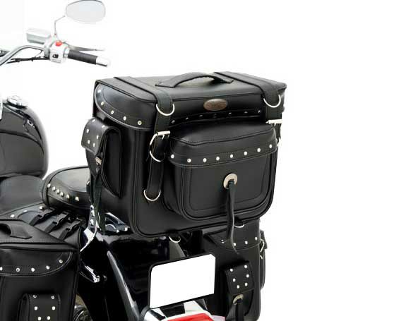 BIKE PAK シーシーバー　ツーリングバッグ　リベット-02