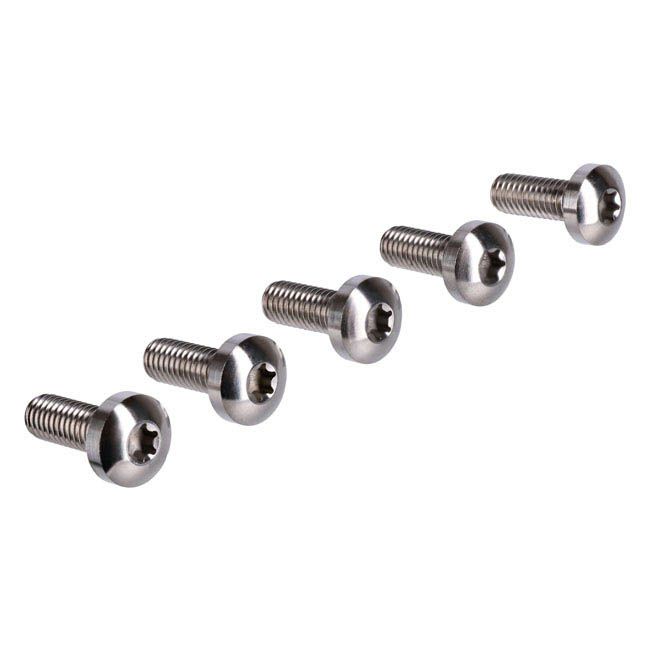 ハーレー リアローター ボルトセット シルバー Screws4Bikes