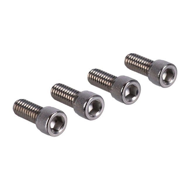 M8 ソフテイル フロントフェンダー マウントボルト シルバー Screws4Bikes