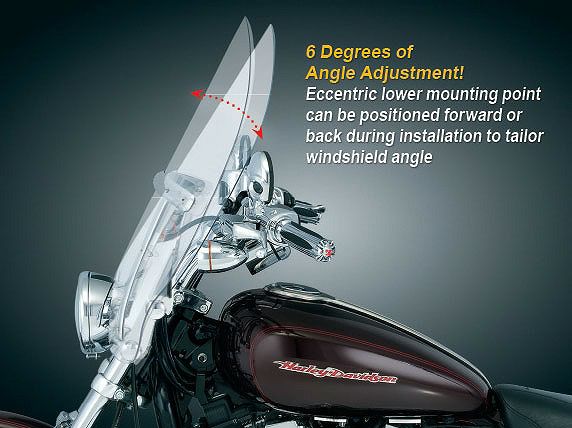 クリアキン　クイックリリースウインドシールド用マウント　41mm-02