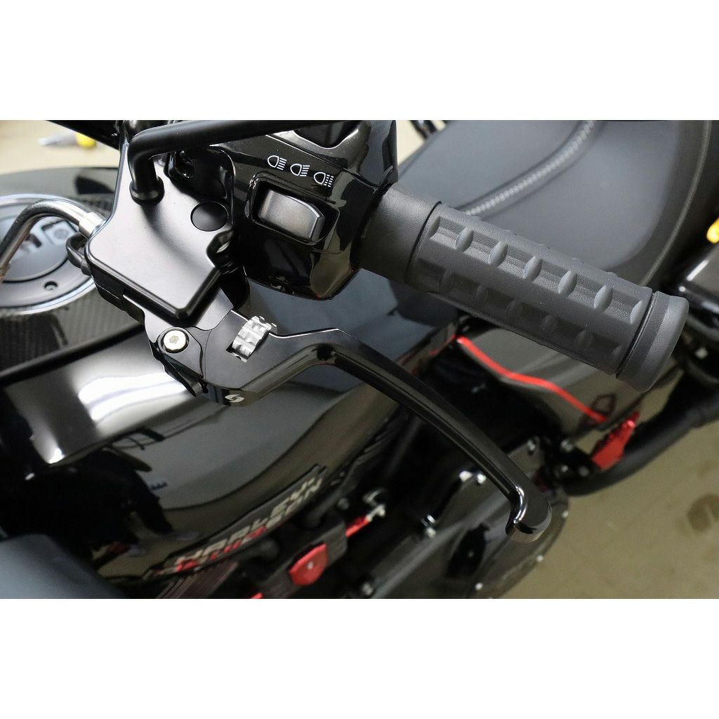 アジャスタブルレバーセット スタンダードタイプ (ブラック/シルバー)2