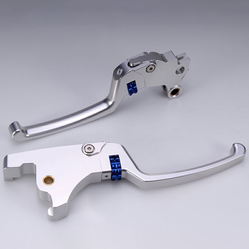 アジャスタブルレバーセット スタンダードタイプ (シルバー/ブルー)1