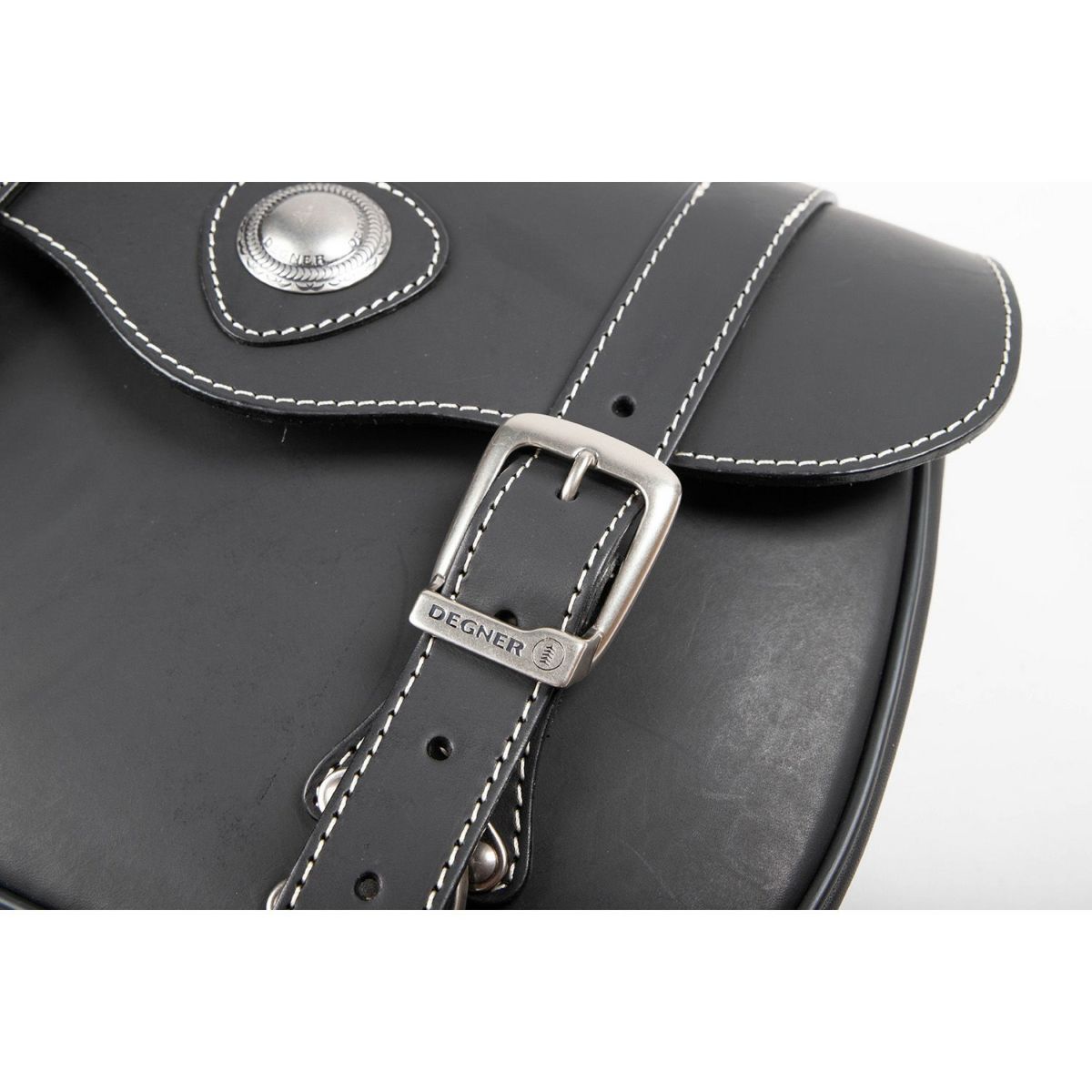 デグナー PRSB-3C レザーサドルバッグ 7.5L (ブラック)6