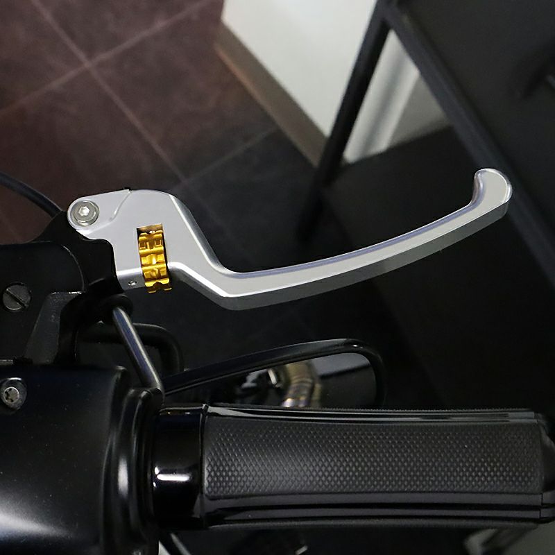 スポーツスター アジャスタブルレバーセット スタンダードタイプ (シルバー/ゴールド)