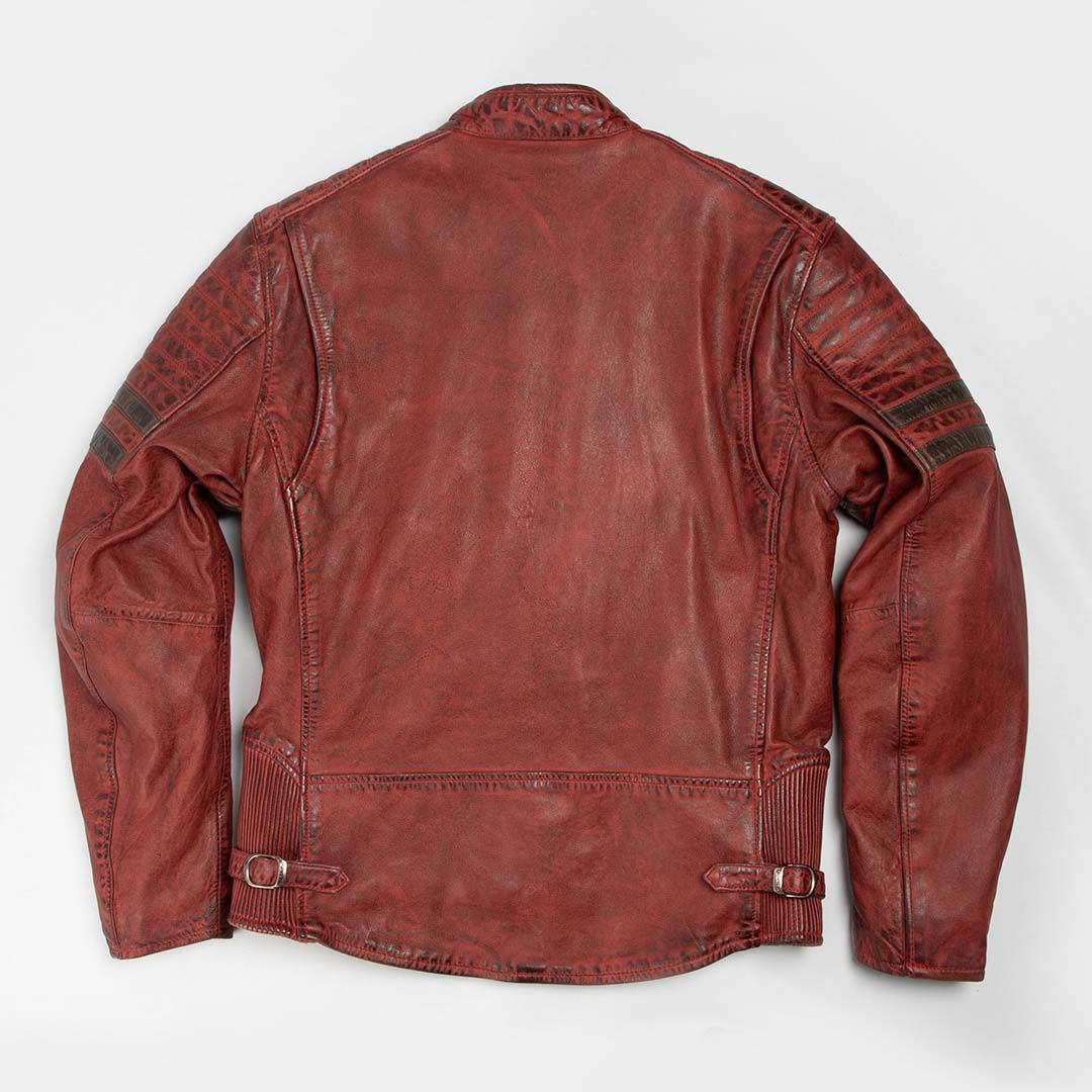 DEGNER デグナー ウインター レザー ビンテージ ジャケット レッド 2