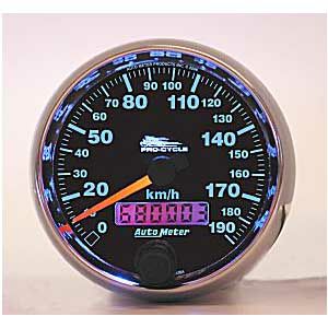AutoMeter スピードメーター　2-5/8インチ　ブラックパネル-01