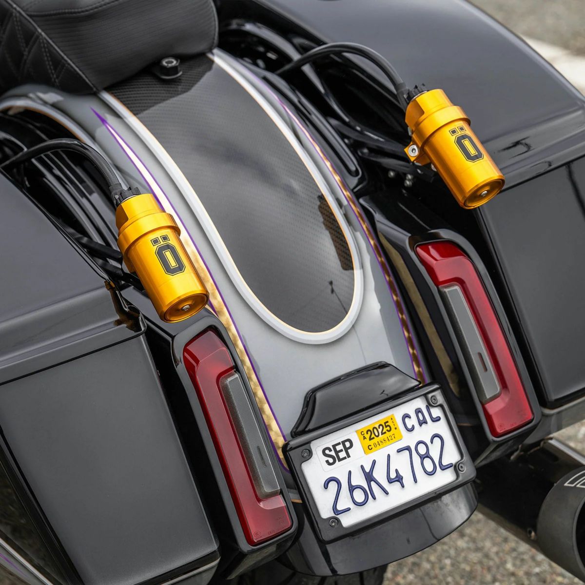 カーボンファイバー・リアフェンダー 2024以降 ツーリング4