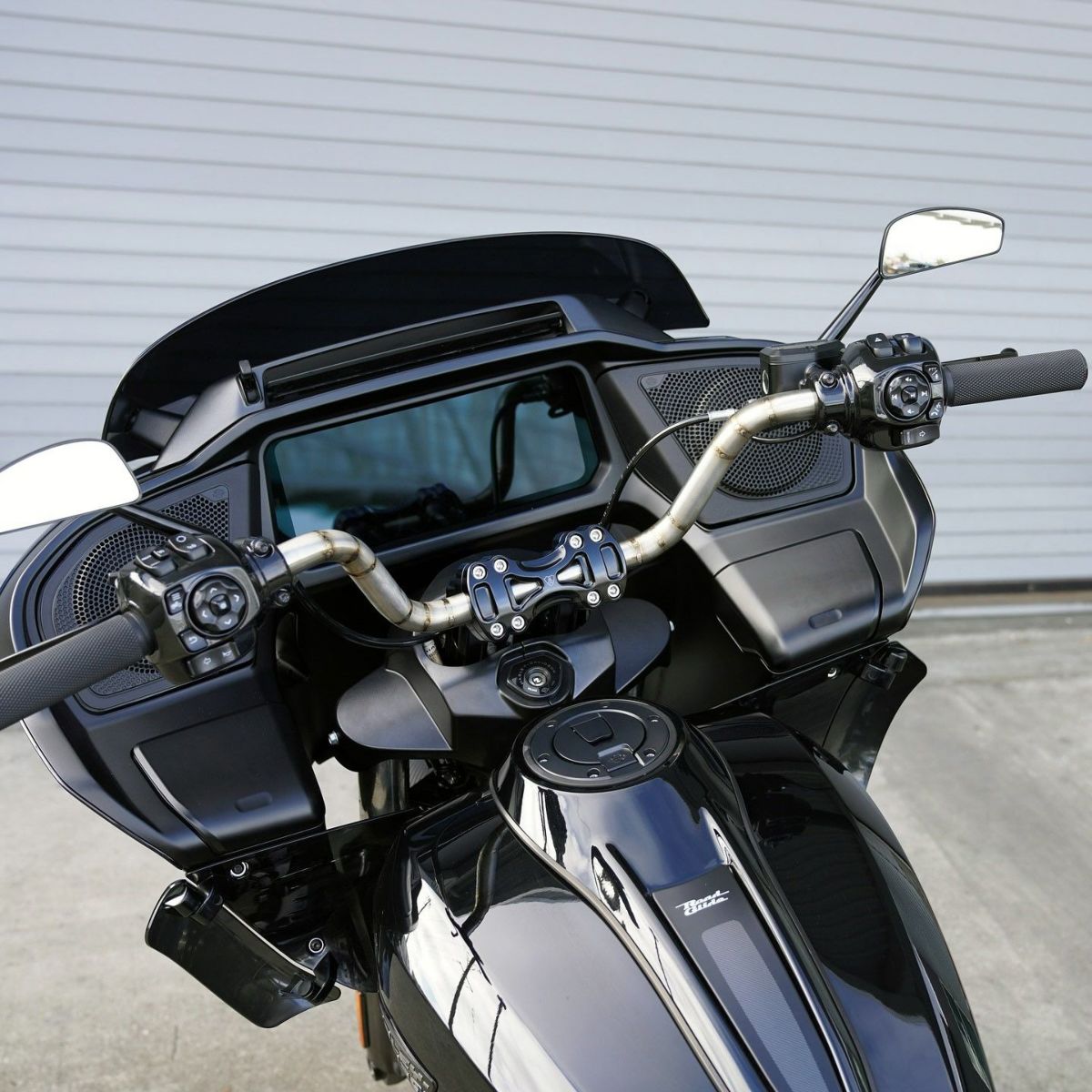 WELDEDステンレス トールMXハンドルバー